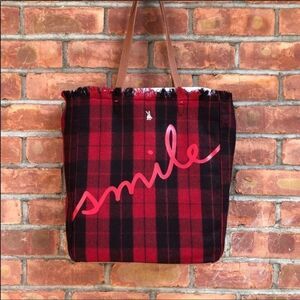 Ellen Degeneres Tote bag red & black SMiLe